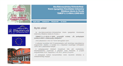 Desktop Screenshot of pedagoguskepzesek.sarkanysuli.hu